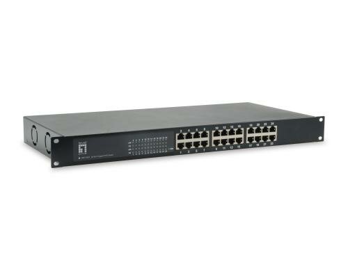 GEP-2421W380 24-Port Gigabit PoE Switch PoE Switch, 802.3at/af PoE, 380W