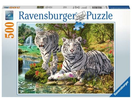 Puzzle Weisse Raubkatze Alter: 10-14 Sprache