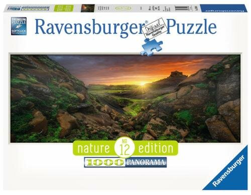 Puzzle Sonne über Island Alter: 14+ Sprache