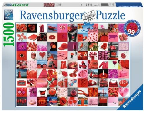 Puzzle 99 beautiful red things Alter: 14+ Sprache