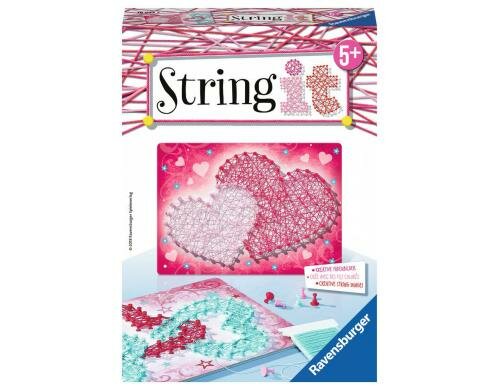 Puzzle String it Mini: Heart Alter: 5+ Sprache