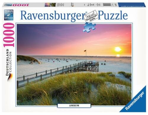Puzzle Sonnenuntergang über Amrum Alter: 14+ Sprache