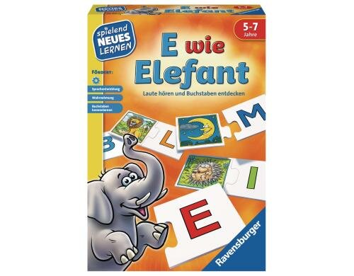 E wie Elefant Alter: 5-7 Sprache D