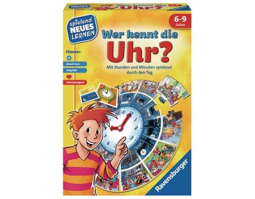 Wer kennt die Uhr? Alter: 6-9 Sprache D