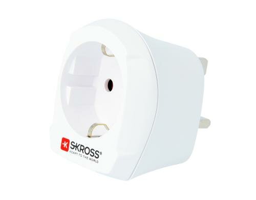SKROSS Country-Reiseadapter Europe to United Kingdom