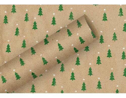 B+C Geschenkpapier Tiny Tree 2m x 70 cm, 80 g/m2