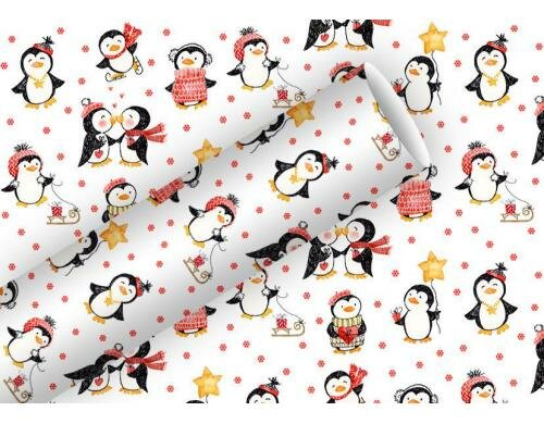 B+C Geschenkpapier Pingie Kiss 2m x 70 cm, 80 g/m2