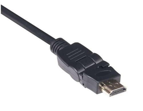 Club 3D, HDMI2.0 4K60Hz UHD Kabel 360° drehbar, 2.0 Meter