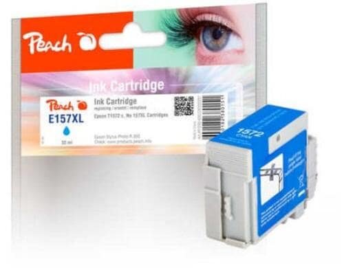 Peach Tinte Epson T1572, No157XL, cyan No157XL, cyan, 32ml