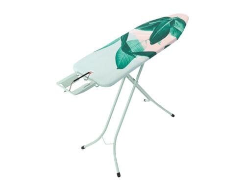 Brabantia Bügeltisch mint Tropical Leaves mit Dampfbügeleisenablage, 124 x 38