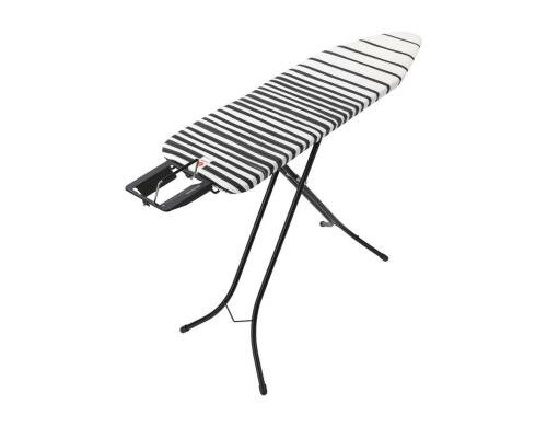 Brabantia Bügeltisch black Fading Lines mit Dampfbügeleisenablage, 124 x 38