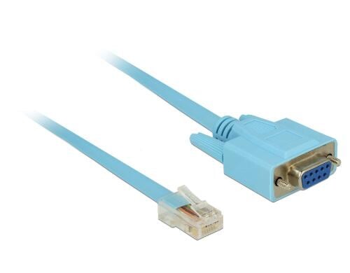 Delock RS-232 zu RJ-45 Konsolenkabel für Cisco & andere Netzwerkgeräte