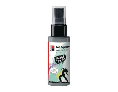 Marabu Acryspray Art 50 ml wasserfest Silber