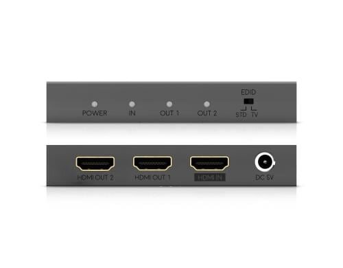 HDanywhere 2Port HDMI Splitter MAX Ein Signal an zwei Anzeigegeräten