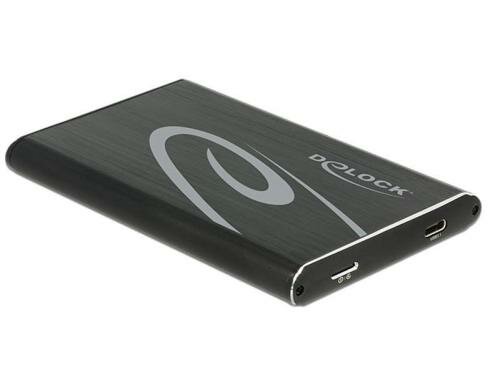 Delock 42586 2.5 Externes Gehäuse SATA HDD für Sata HDD/SSD, Superspeed USB