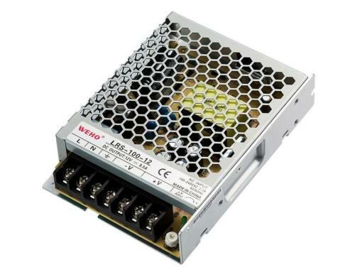 Mean Well Industrie Chassis Netzteil LRS-100-12, 12V - 8.5A - 102W