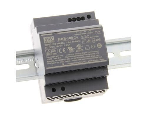 Mean Well DIN Rail Netzgerät HDR-100-24, 24V - 3.83A - 92W