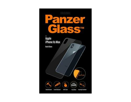 Panzerglass Displayschutz Backglass clear für iPhone Xs Max Edge-to-Edge