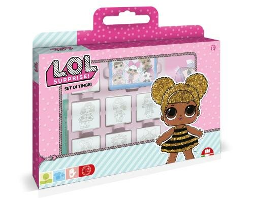 Multiprint Window Box LOL 7 Stempel+Kissen+3 Filzstifte