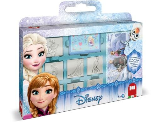 Multiprint Window Box Frozen 7 Stempel+Kissen+3 Filzstifte