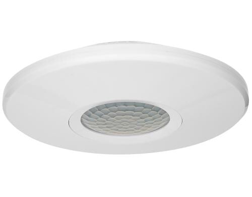 STEFFEN Bewegungsmelder IR Ufo 360° weiss 2-6m, 10Sek-10min, <10-2000lx, 2000W, IP44