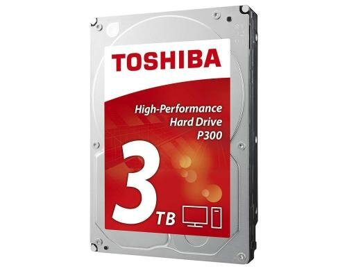 HD Toshiba P300, 3TB, SATA-III, 7200rpm 64MB Cache, Kit