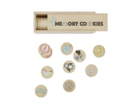 OyOy Cookies Memory 100% Birke, L22,5 x H7 x B7,5 cm