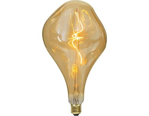 LED SpiralVint Filament G465 E27 3.8W (40W) 160lm, dimmbar, 2000K, Amber Glass