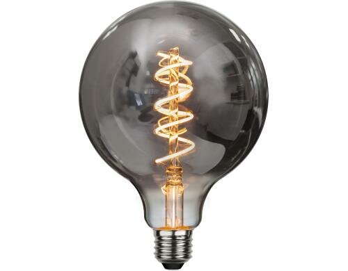 LED Spiral Filament G125 E27 4W (40W) 95lm, dimmbar, 2100K Smoked Glass