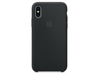 Apple iPhone Xs Silicone Case Black aus hochwertigem Silikon