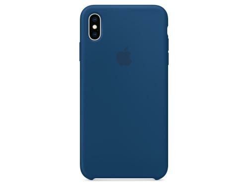 Apple iPhone XsM Silicone Case Blue Horizon aus hochwertigem Silikon