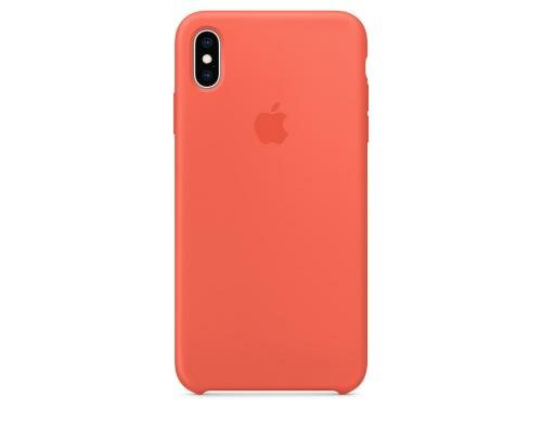 Apple iPhone XsM Silicone Case Nectarine aus hochwertigem Silikon