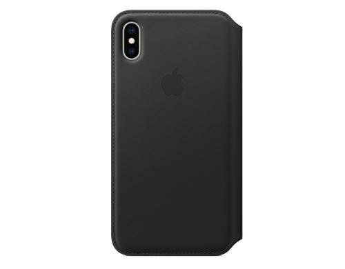 Apple iPhone XsM Leder Folio Black aus hochwertigem Leder