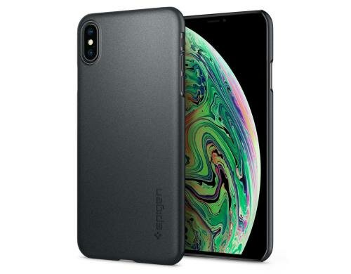 Spigen Thin Fit grey für iPhone Xs Max