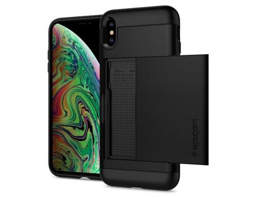 Spigen Slim Armor CS  Black für iPhone Xs Max