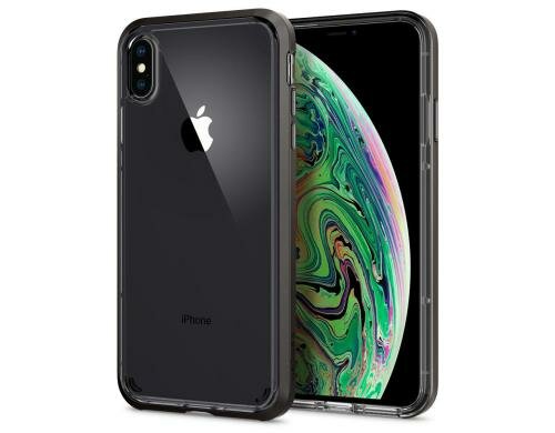 Spigen Neo Hybrid Crystal Gunmetal, für iPhone Xs Max