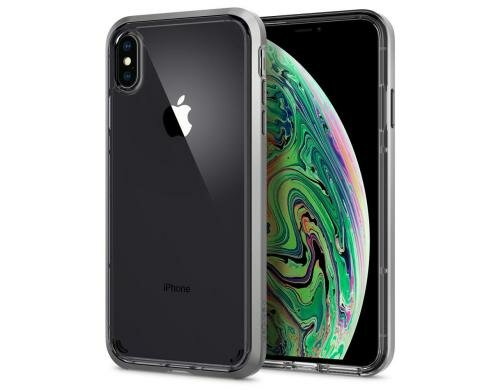 Spigen Neo Hybrid Crystal Satin Silver, für iPhone Xs Max