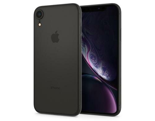 Spigen Air Skin Soft black für iPhone XR