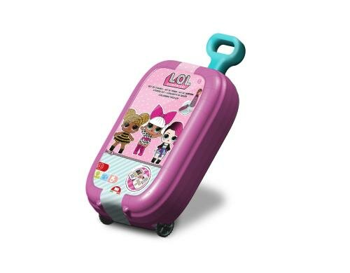 Multiprint Coloring Trolley LOL 7 Stempel+Kissen+18 Filzstifte+Sticker+Book