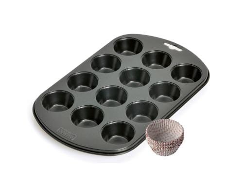 Kaiser Muffinblech Weihnachten 2-teilig mit 60 Papierförmchen