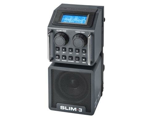 PERFECTPRO SLIM 3 Schwarz DAB+/FM, BT, stossfest, IP65