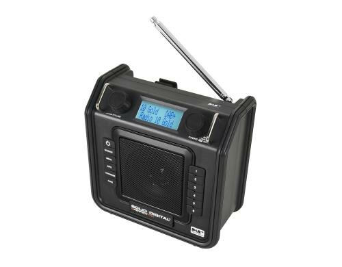 PERFECTPRO SOLIDDIGITAL Schwarz DAB+ / FM, stossfest, IPX4