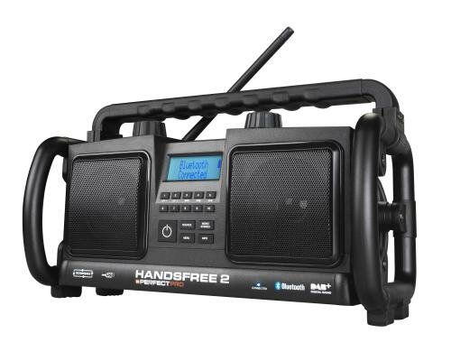 PERFECTPRO HANDSFREE 2 Schwarz DAB+ / FM, BT, stossfest, IP65
