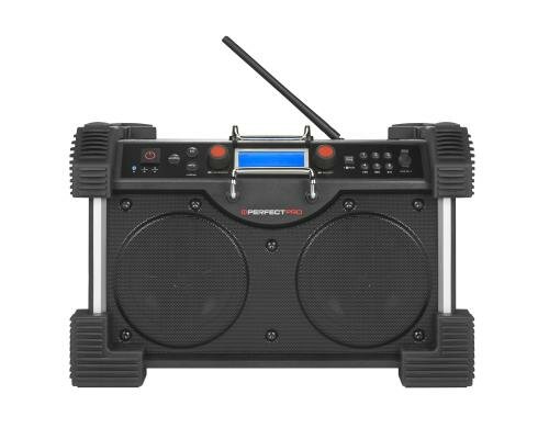 PERFECTPRO ROCKHART BT Schwarz DAB+ / FM, BT, stossfest, IPX4
