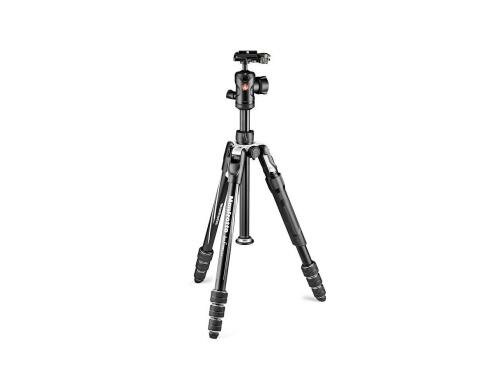 Manfrotto Befree MKBFRTA4B-BHM 2n1, sw/si 3 Sektionen, Kugelkopf