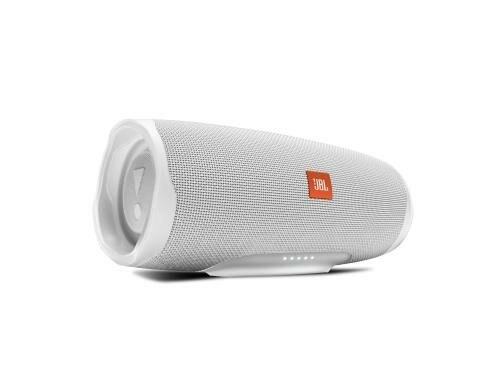 JBL Charge 4, Portabler Bluetooth Speaker weiss, Wasserdicht, 7500mAh Powerbank