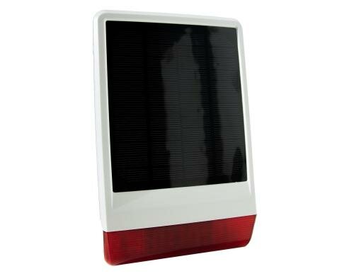 Popp Z-Wave Aussensirene 2 105 dB, optisches Signal
