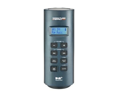 PERFECTPRO WORKTUBE Blau DAB+ / FM, stossfest, IP45, inkl. Akkus