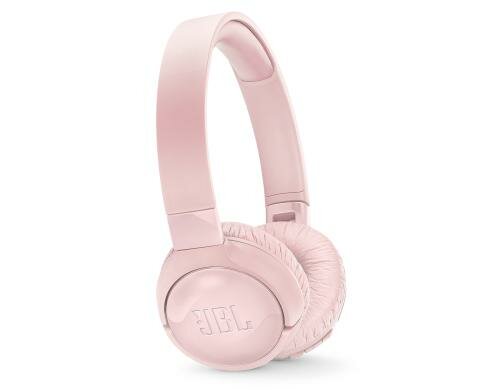 JBL T600BTNC, Bluetooth On-Ear Kopfhörer pink, 22h Akku, FB & Mic, ANC