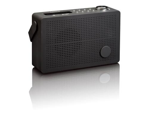 Lenco PDR-030, DAB+ Radio, Schwarz LCD-Display, Lithium Akku